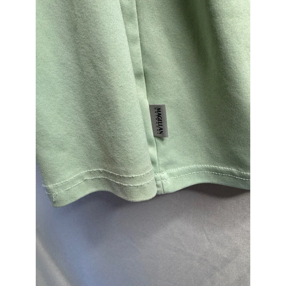 Magellan Outdoors Kids XL Fish Gear Long Sleeve Shark Graphic Shirt Green